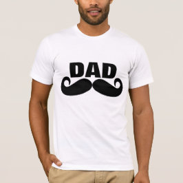 T-shirt & camisas do pai do bigode