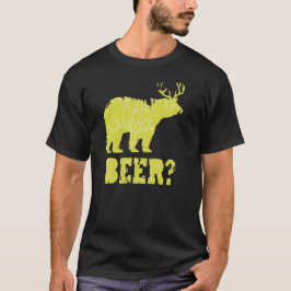 T-shirt & camisas dos cervos do urso da cerveja