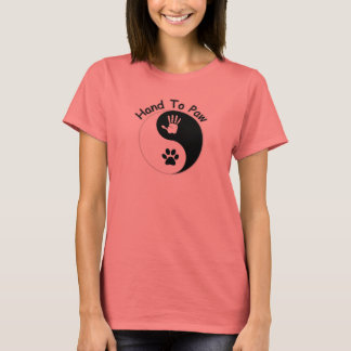 T-shirt Camisas: MãoParaPata Yin-Yang Ringer
