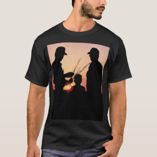 T-shirt Camiseta-camiseta de fazendeiros e domingos
