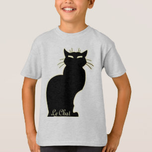 T-shirt Camiseta-de-gato-do-capuz-do-gato