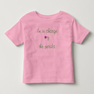 T-shirt Camiseta-menina-flor