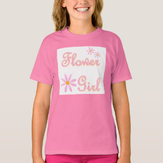 T-shirt Camiseta-menina-flor