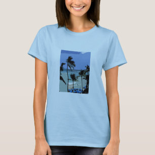 T-shirt Camiseta-T de Abstrato havaiana
