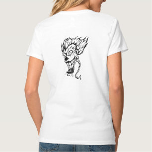 T-shirt Camiseta-T-Nano-Pescoço-mau