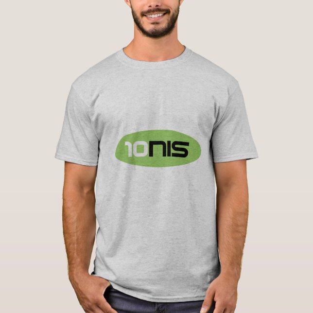 T-shirt Camiseta-tênis masculino | Juramento desportivo an (Frente)