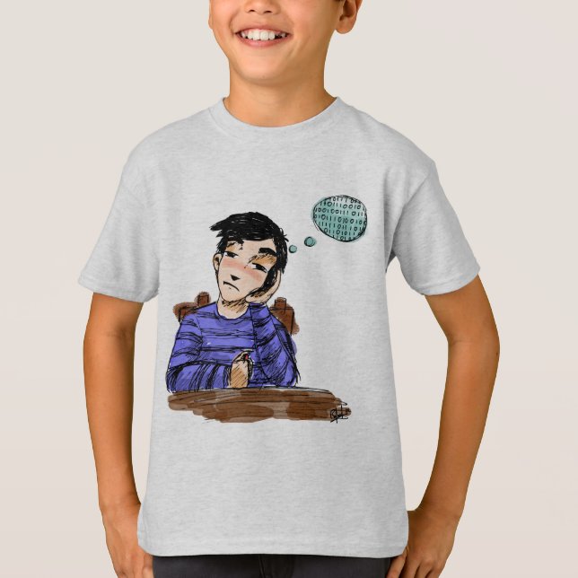 T-shirt camisetaniñoinformatico (Frente)