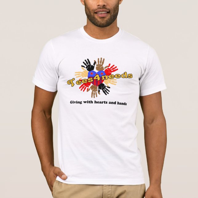T-shirt Camisetas4necessidades (Frente)