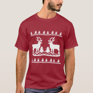 T-shirt Camisola feia do Natal -