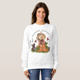 T-shirt Camisola feita sob encomenda do outono das