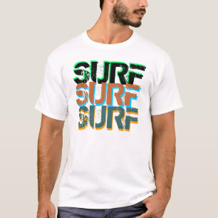 T-shirt Camisola interioa do SURF do SURF do SURF