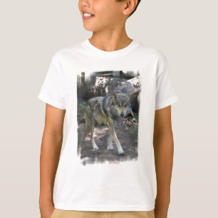 T-shirt Camisola Prowling da juventude do lobo