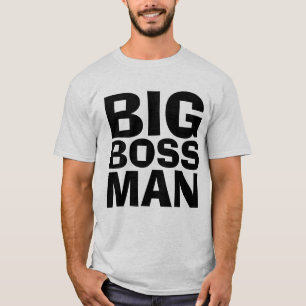 T-shirt & camisolas do HOMEM do CHEFE GRANDE
