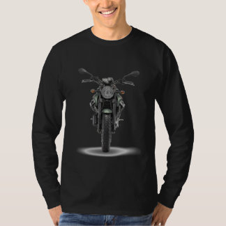 T-shirt Camista MLonga Preta - Custom MotoGuzzi Griso