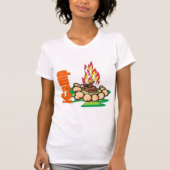 T-shirt Camp Camping Shirt (Frente)