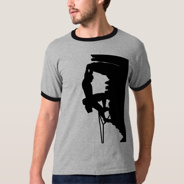 T-shirt Campainha T da escalada (Frente)