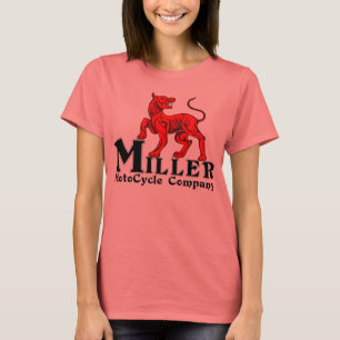 T-shirt Campainha T das senhoras de Miller Motocycle