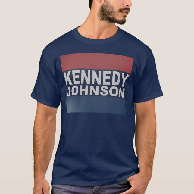 T-shirt Campanha de Kennedy Johnson (Frente)