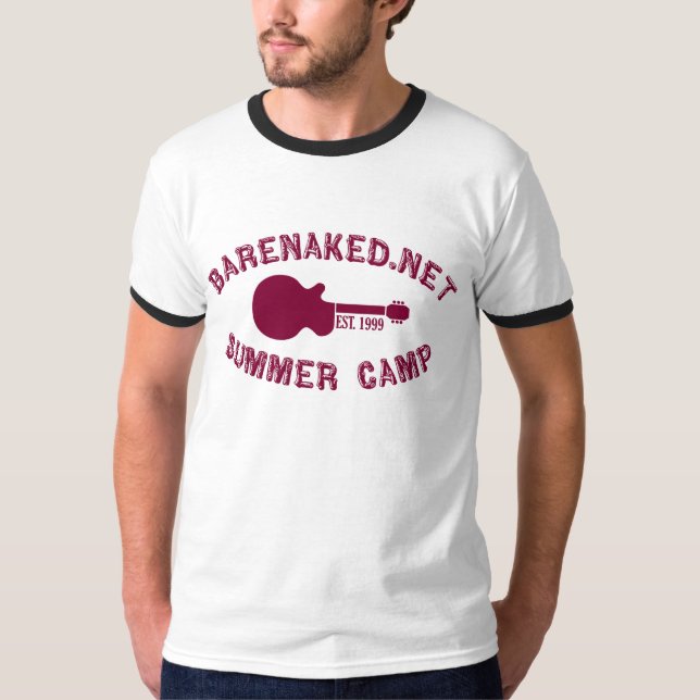T-shirt campbarenakednet (Frente)