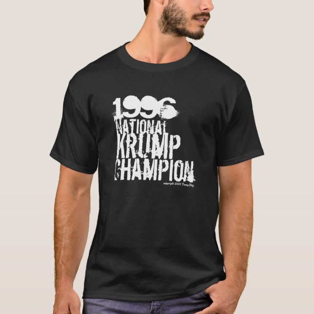 T-shirt Campeão 1996 de Krump (Frente)