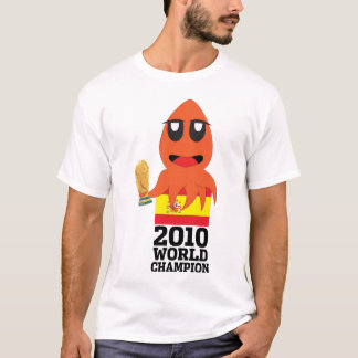 T-shirt Campeão do mundo da espanha (campeón de España)