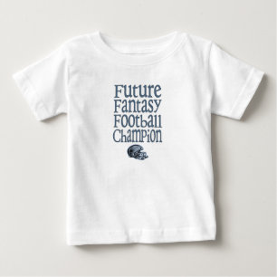 T-shirt Campeão futuro do futebol da fantasia
