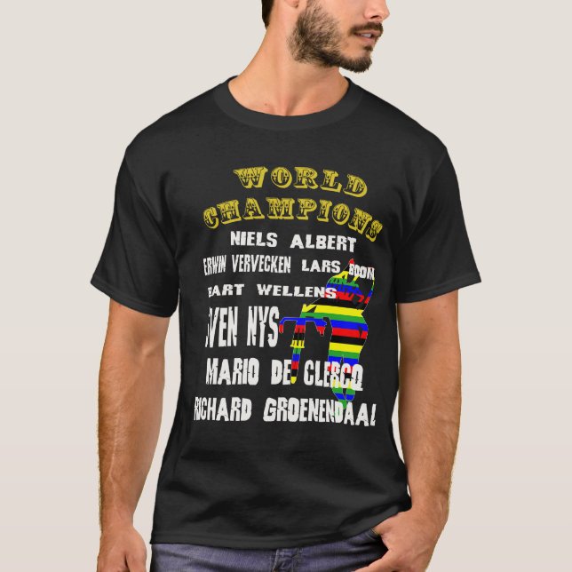 T-shirt Campeões transversais (Frente)