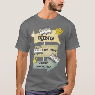 T-shirt Campista do rv/t-shirt retros engraçados do