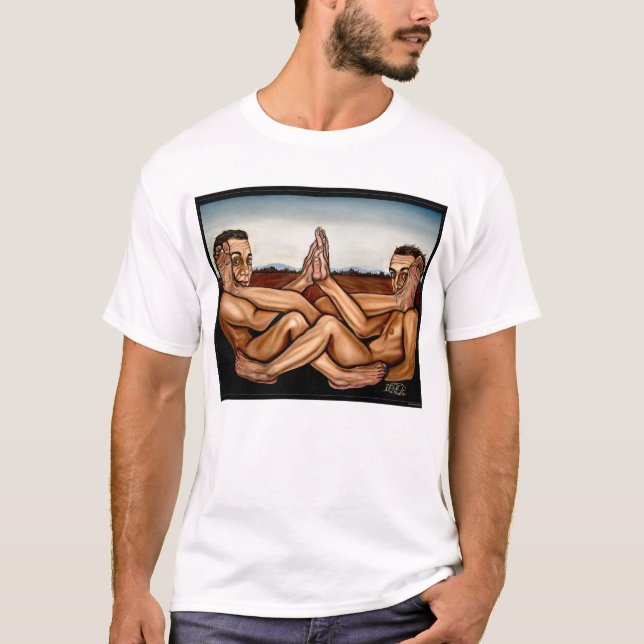 T-shirt Campos de Brown (Frente)