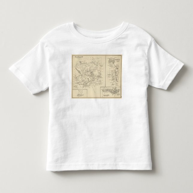 T-shirt Canaan, Grafton Co (Frente)