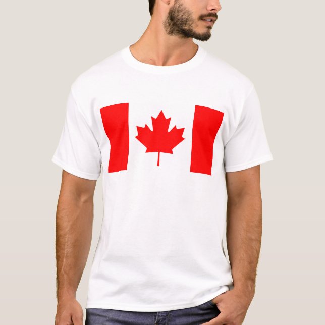 T-shirt canadá (Frente)