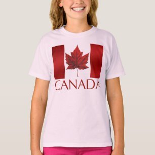 T-shirt Canadá Bandeira Camisola-doce do Canadá