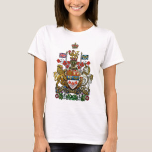 T-shirt Canadá: Casaco de Armas
