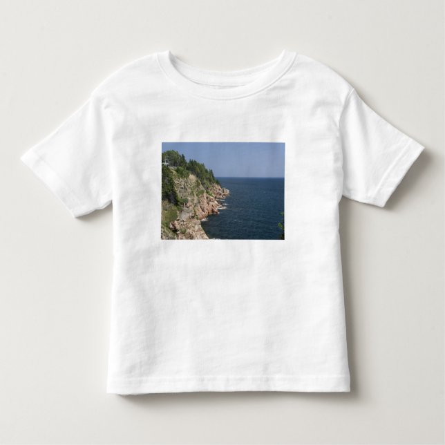 T-shirt Canadá, Nova Escócia, Ilha de Cape Breton, Cabot 2 (Frente)