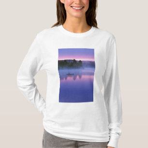 T-shirt Canadá, Ontário, Parque Algonguin, Canoísta em