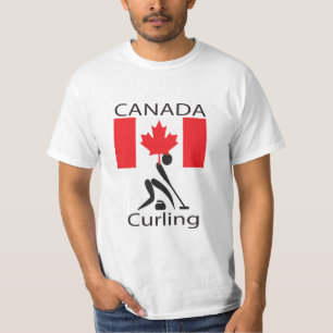 T-shirt Canadá que ondula - ondulando em Canadá
