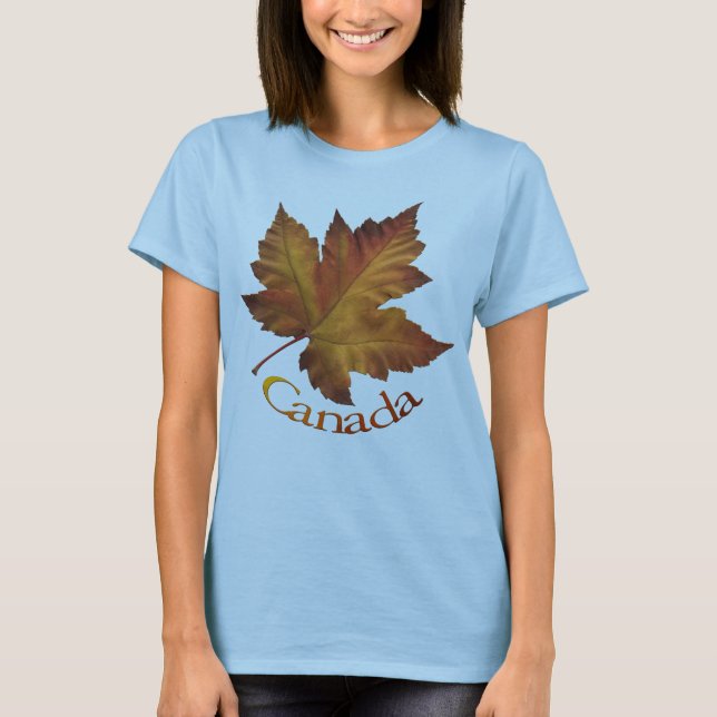 T-shirt Canadá Shirt Plus Size Canada Baseball Jersey (Frente)