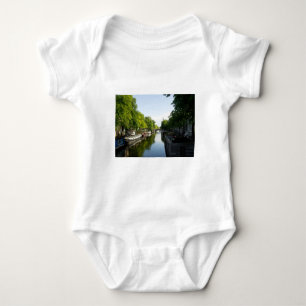 T-shirt Canal de Amsterdã com Viagem Cênica de Houseboats