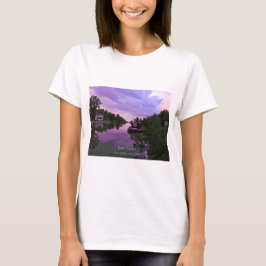 T-Shirt - Canal de Erie no Sunset