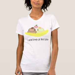 T-shirt Canção de amor da separação de banana