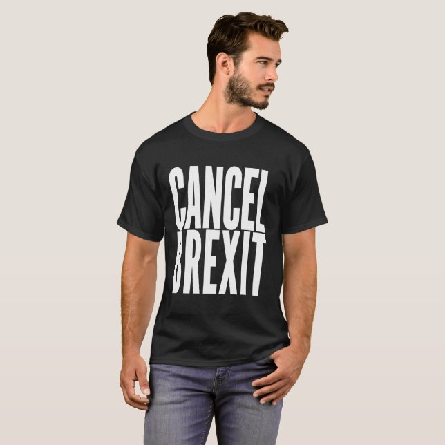 T-shirt Cancele Brexit (Frente Completa)