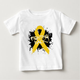 T-shirt Cancer de Neuroblastoma - lutando para trás