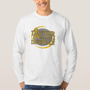 T-shirt Cancer do apêndice junto nós fazemos uma diferen