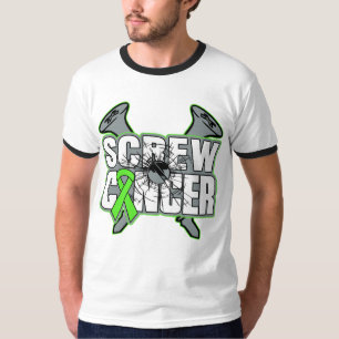 T-shirt Cancer do linfoma do parafuso