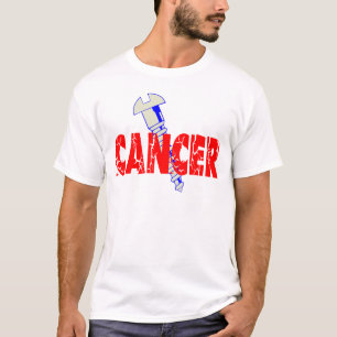 T-shirt Cancer do parafuso