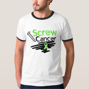 T-shirt Cancer engraçado do linfoma Non-Hodgkin do