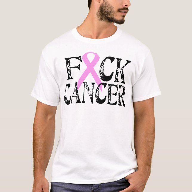 T-shirt Cancer F*CK (Frente)