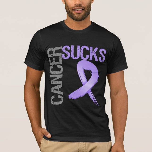 T-shirt Cancer SUCKS (Frente)