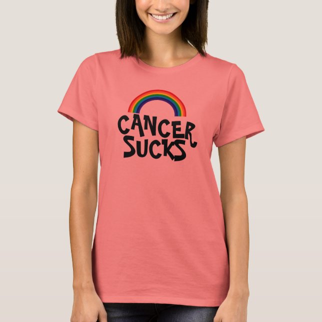 T-shirt Cancer Suco (Sim) (Frente)