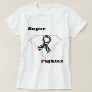 T-shirt Cancer super do lutador/camisa rara da doença